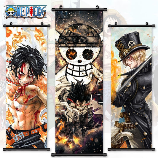 One Piece Anime Wall Art - Canvas Prints for Home Room Decoration