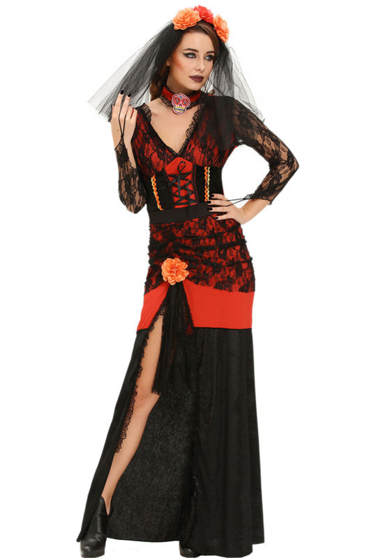 Day of The Dead Diva Halloween Costume