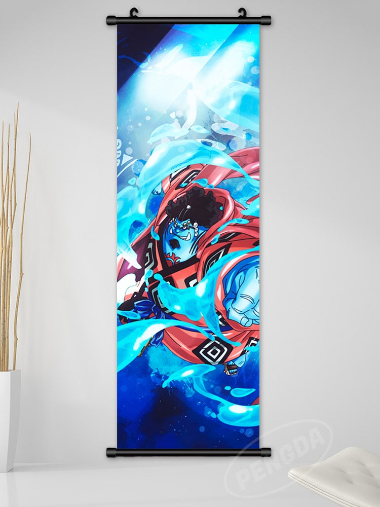 Anime One Piece Canvas Wall Art - Luffy, Nami, Zoro, Sanji, Hancock