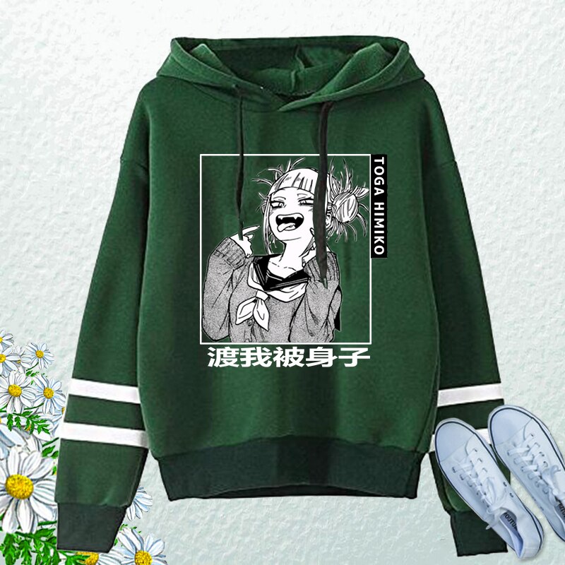 My Hero Academia Himiko Toga Hoodie: Anime Streetwear Sweatshirt