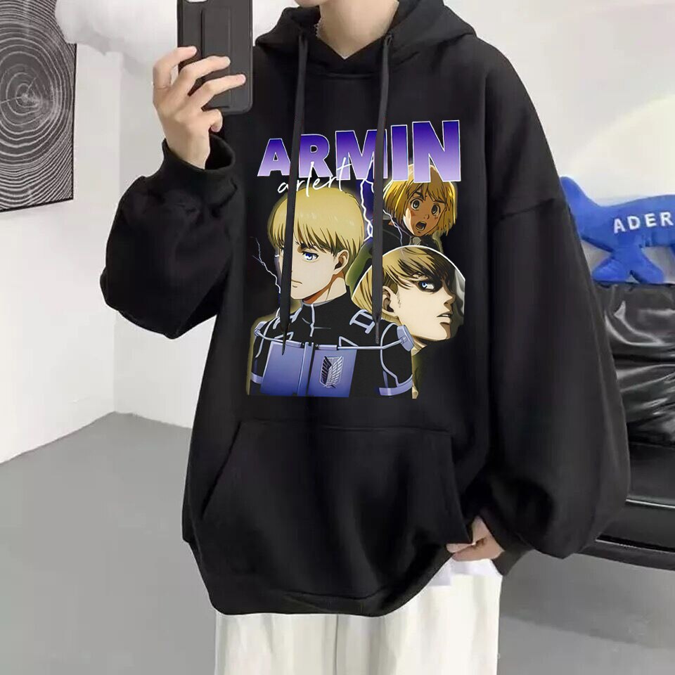 Attack on Titan Hoodie: Unisex Manga-Inspired Sweatshirt for Streetwear