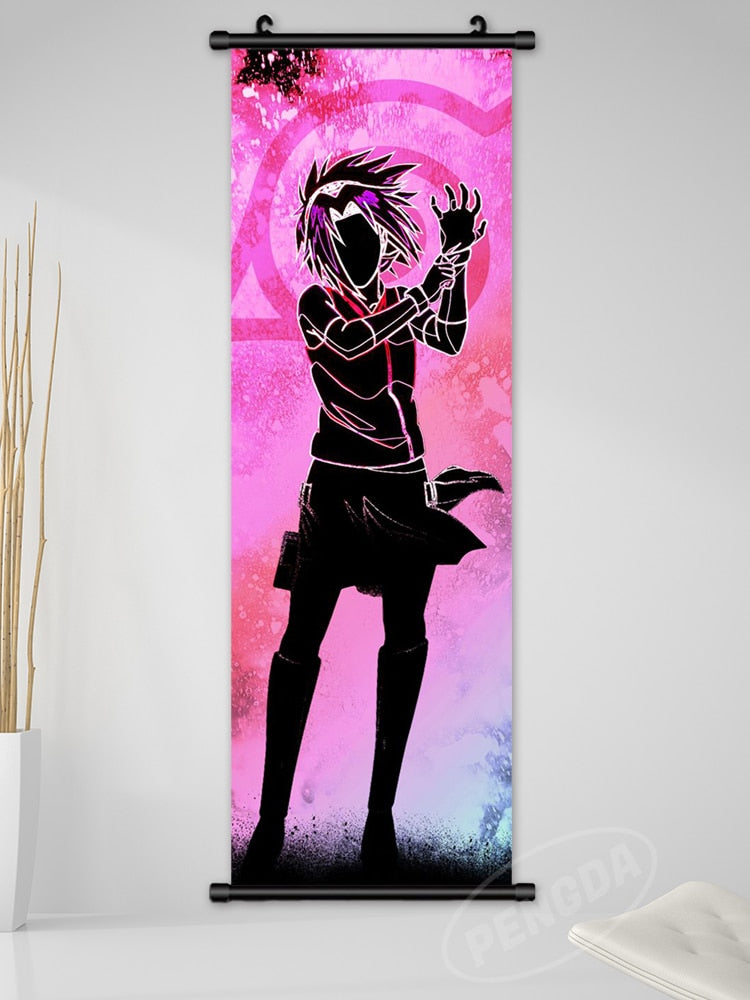 Anime Naruto Canvas Wall Art - Kakashi, Uzumaki, Minato Poster