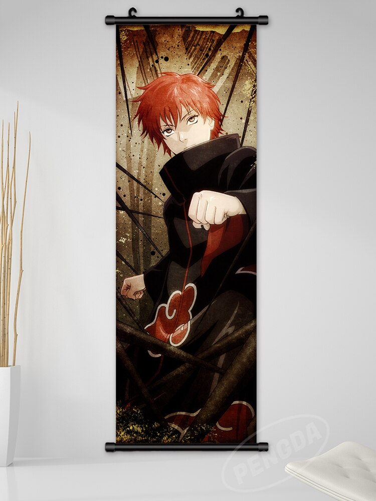 Anime Naruto Canvas Wall Art Kakashi Uzumaki Namikaze Poster Decoration