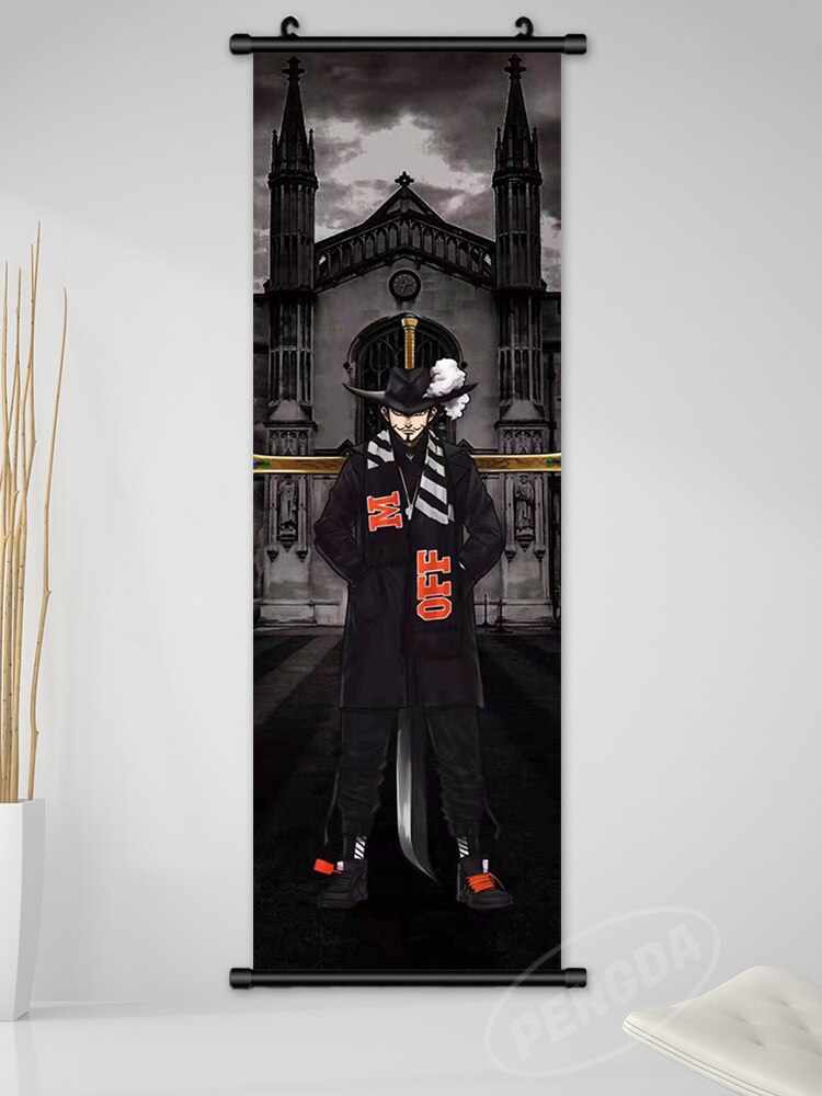 Anime One Piece Canvas Wall Art - Luffy, Nami, Zoro, Sanji, Hancock