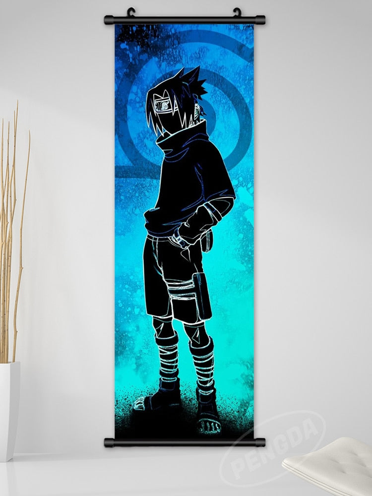 Anime Naruto Canvas Wall Art - Kakashi, Uzumaki, Minato Poster