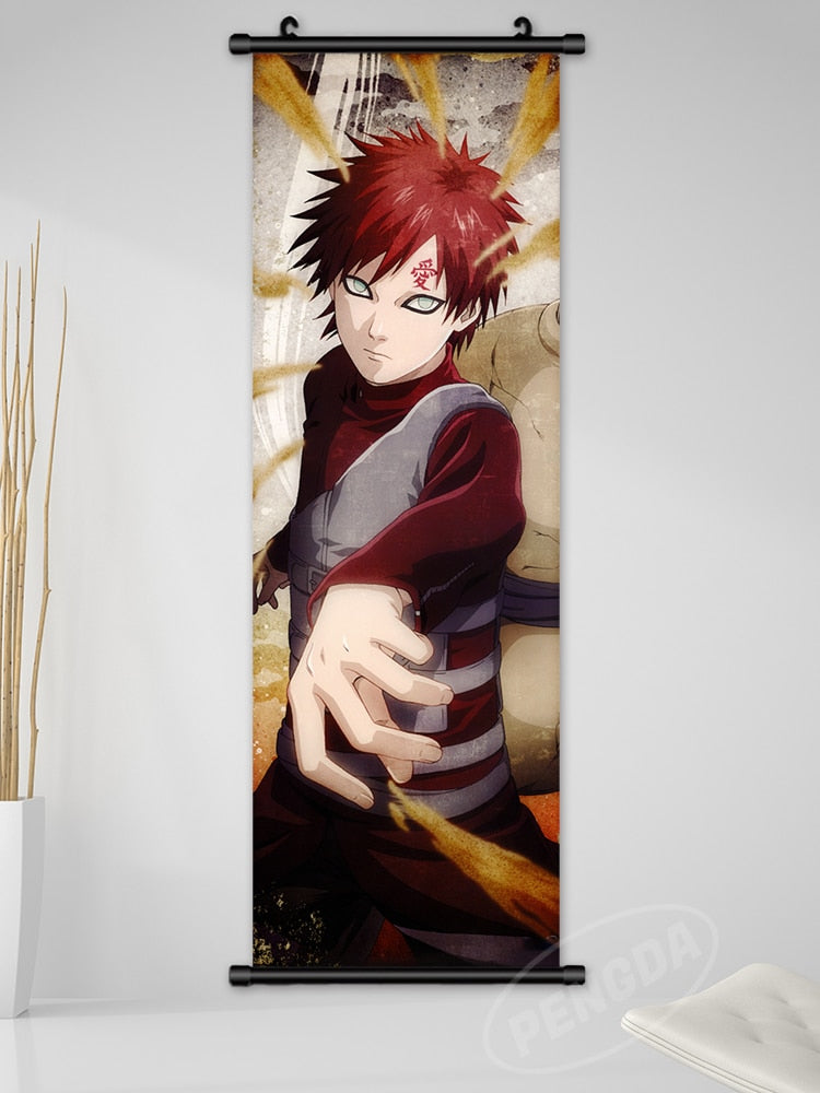 Anime Naruto Canvas Wall Art Kakashi Uzumaki Namikaze Poster Decoration