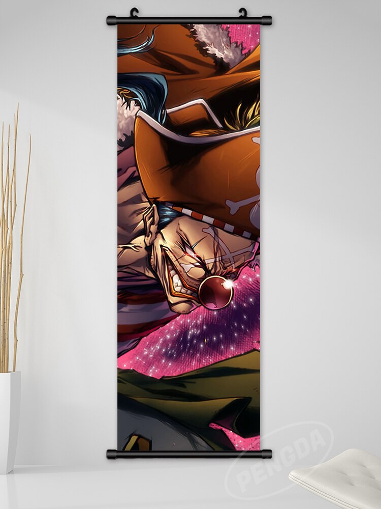 Anime One Piece Canvas Wall Art - Luffy, Nami, Zoro, Sanji, Hancock