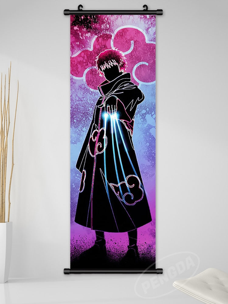 Anime Naruto Canvas Wall Art - Kakashi, Uzumaki, Minato Poster