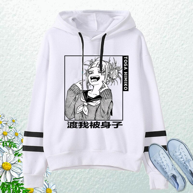 My Hero Academia Himiko Toga Hoodie: Anime Streetwear Sweatshirt