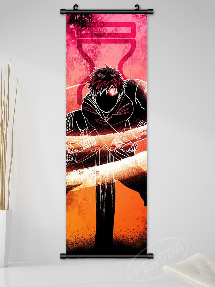 Anime Naruto Canvas Wall Art - Kakashi, Uzumaki, Minato Poster