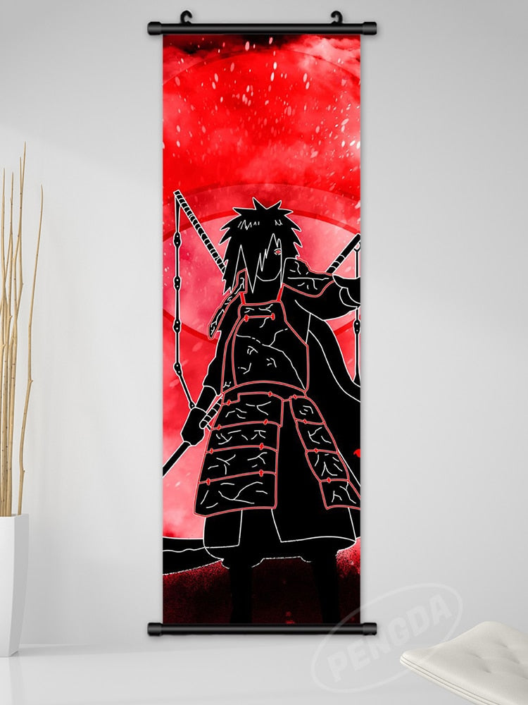 Anime Naruto Canvas Wall Art - Kakashi, Uzumaki, Minato Poster