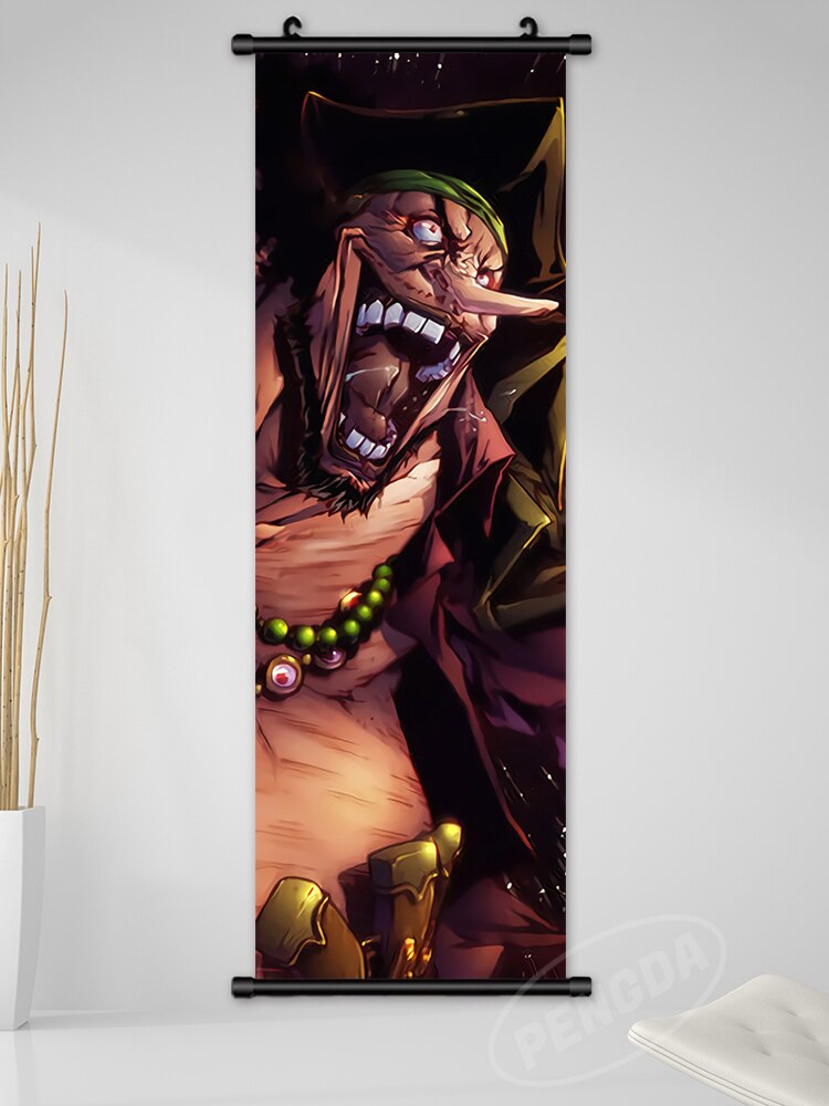 Anime One Piece Canvas Wall Art - Luffy, Nami, Zoro, Sanji, Hancock