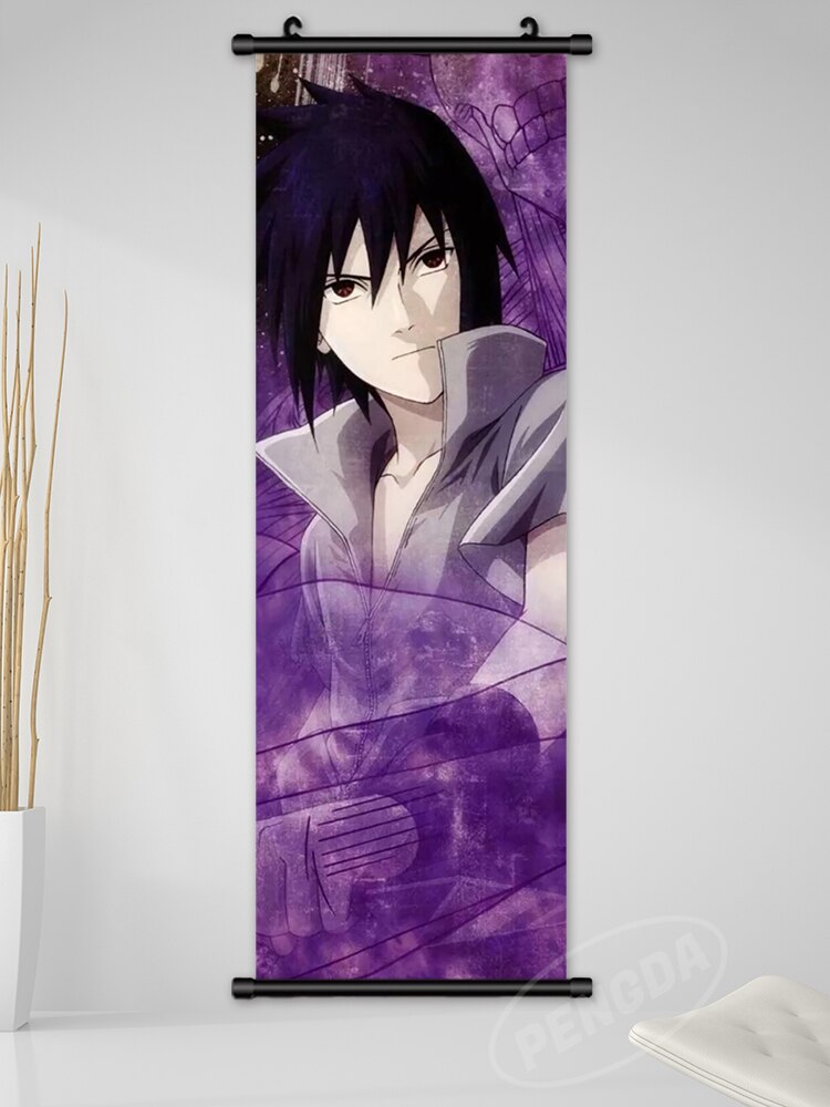 Anime Naruto Canvas Wall Art Kakashi Uzumaki Namikaze Poster Decoration