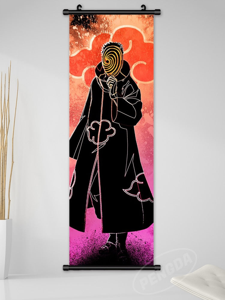 Anime Naruto Canvas Wall Art - Kakashi, Uzumaki, Minato Poster