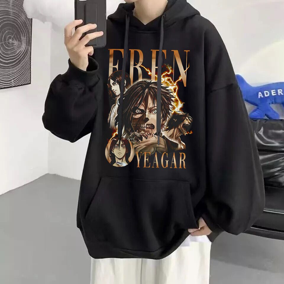 Attack on Titan Hoodie: Unisex Manga-Inspired Sweatshirt for Streetwear