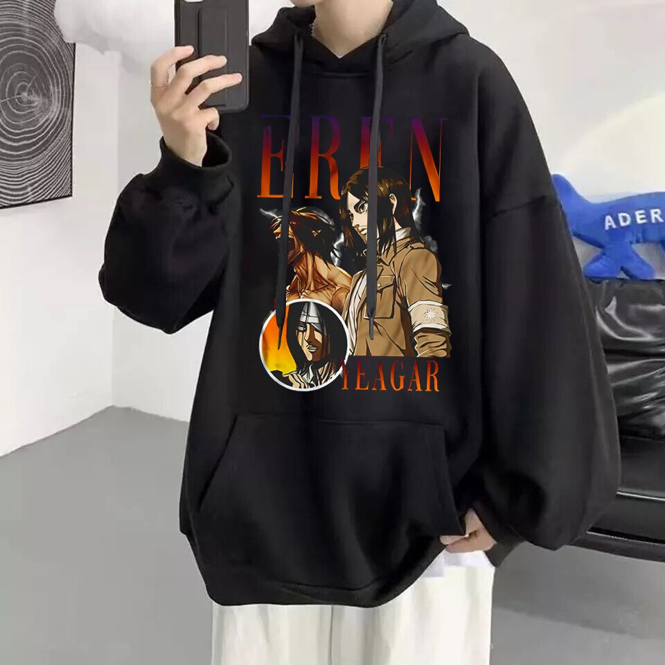 Attack on Titan Hoodie: Unisex Manga-Inspired Sweatshirt for Streetwear