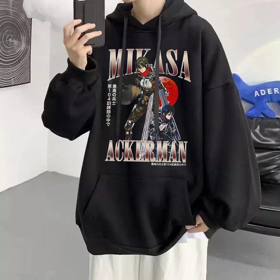 Attack on Titan Hoodie: Unisex Manga-Inspired Sweatshirt for Streetwear