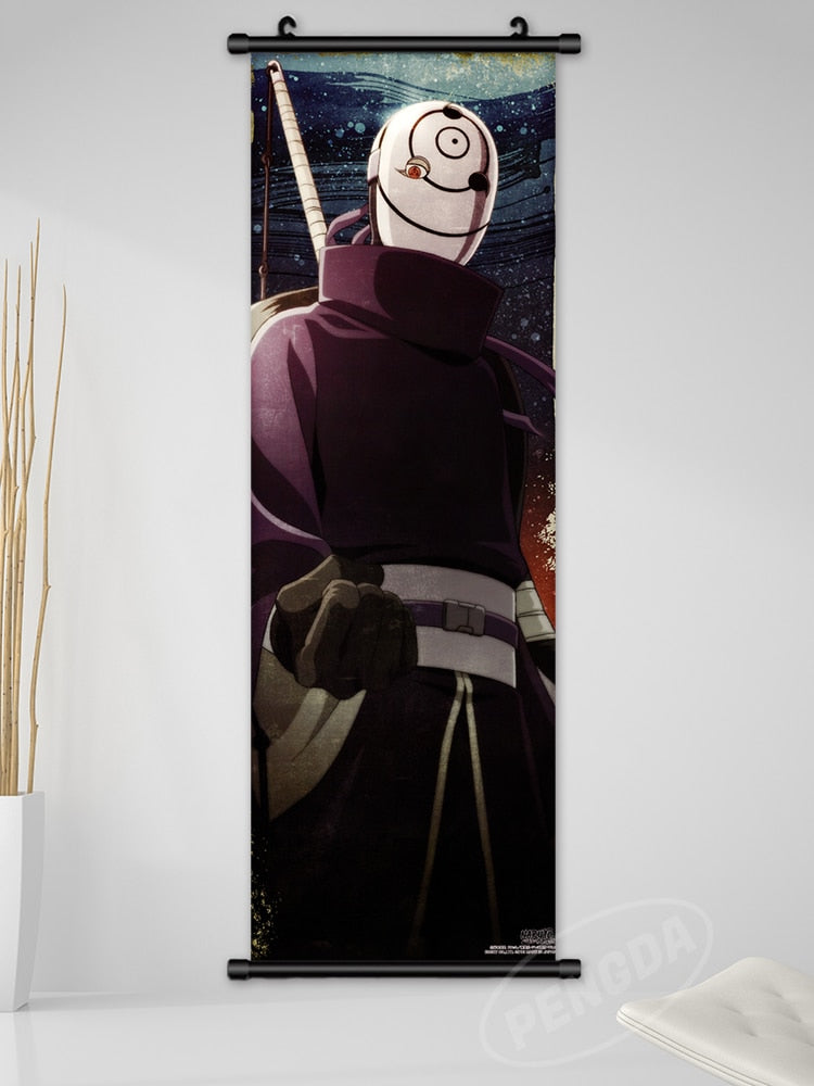 Anime Naruto Canvas Wall Art Kakashi Uzumaki Namikaze Poster Decoration