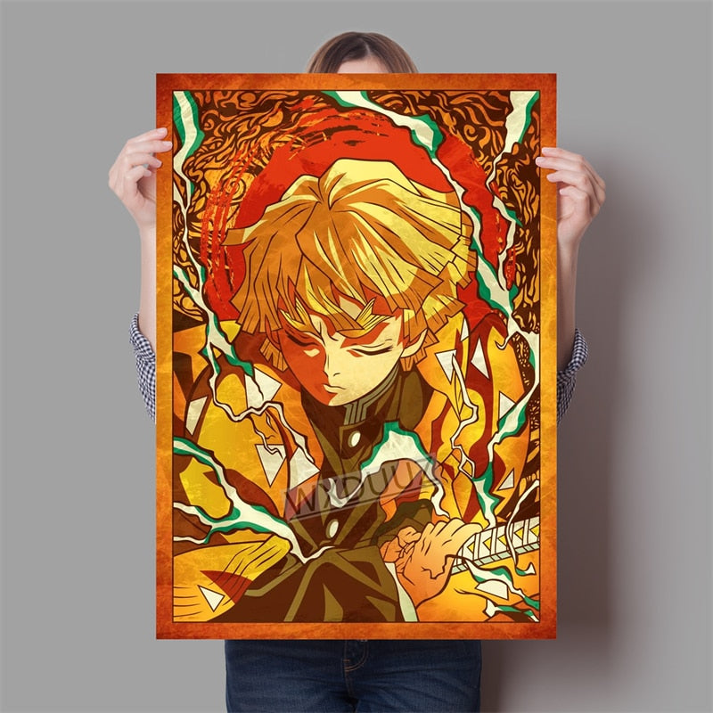 Demon Slayer Anime Canvas Wall Art