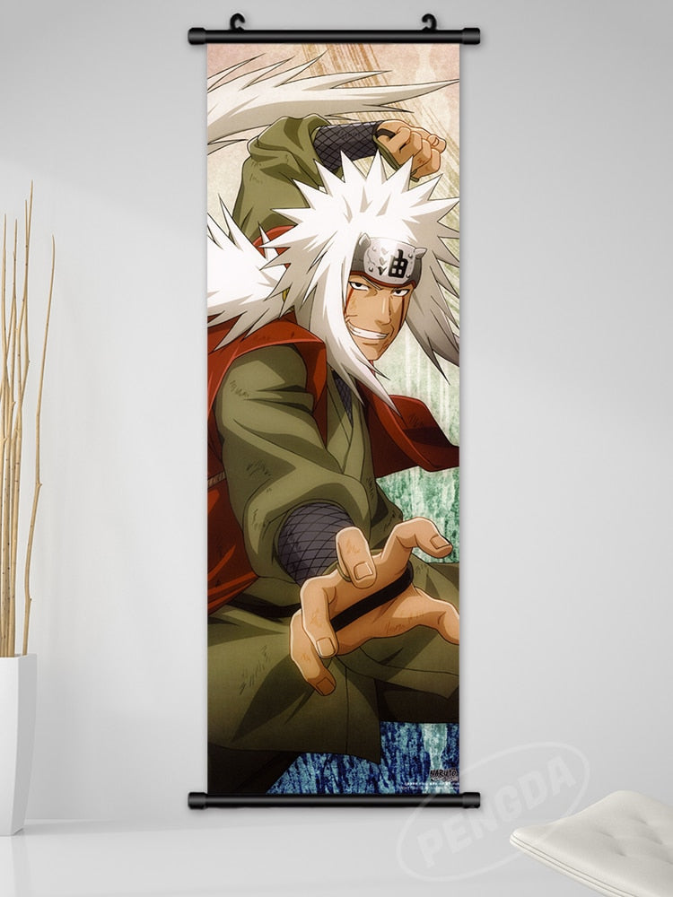 Anime Naruto Canvas Wall Art Kakashi Uzumaki Namikaze Poster Decoration