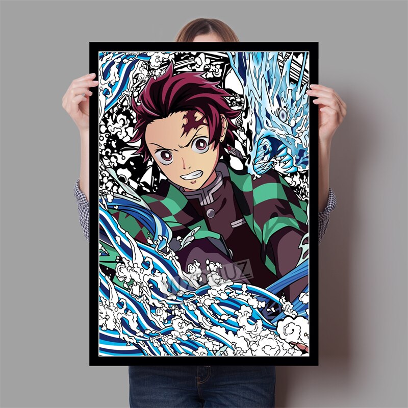 Demon Slayer Anime Canvas Wall Art