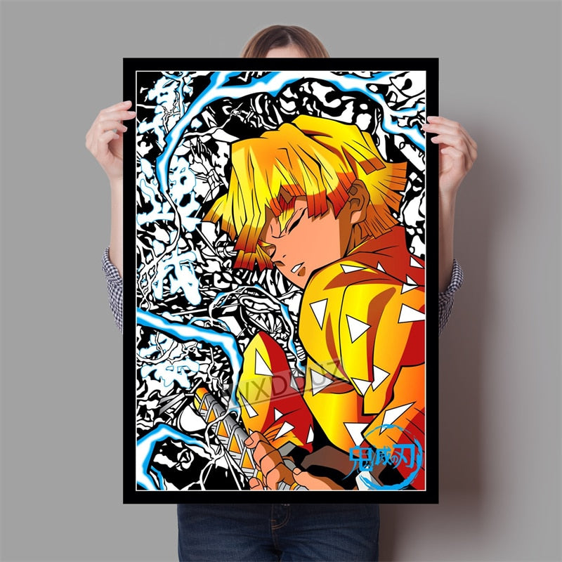 Demon Slayer Anime Canvas Wall Art