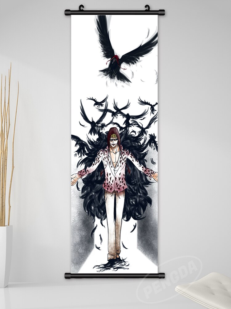 Anime One Piece Canvas Wall Art - Luffy, Nami, Zoro, Sanji, Hancock