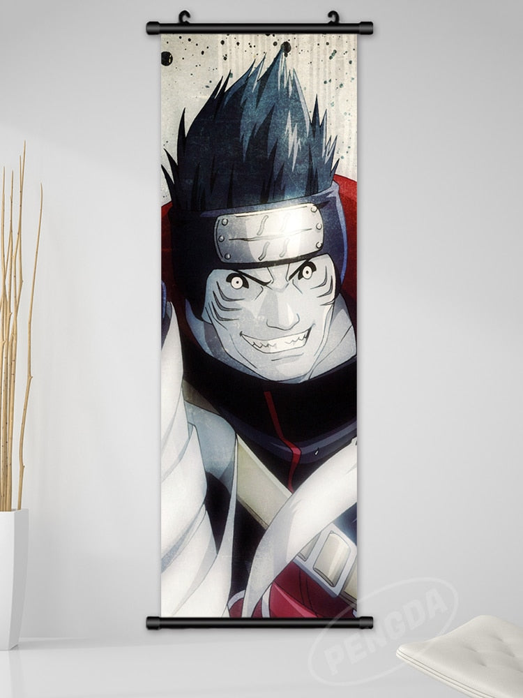 Anime Naruto Canvas Wall Art Kakashi Uzumaki Namikaze Poster Decoration