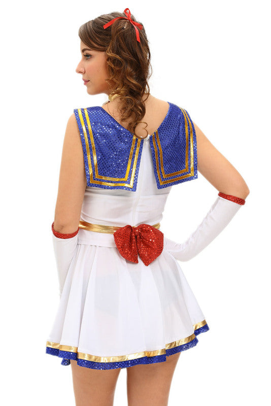 5pcs Anime Sailor Heroine Costume