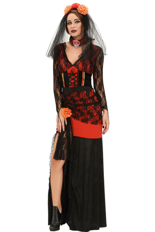 Day of The Dead Diva Halloween Costume