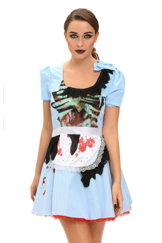 Zombie Kansas Girl Adult Halloween Costume