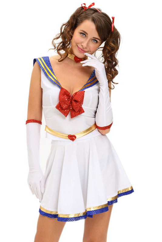 5pcs Anime Sailor Heroine Costume