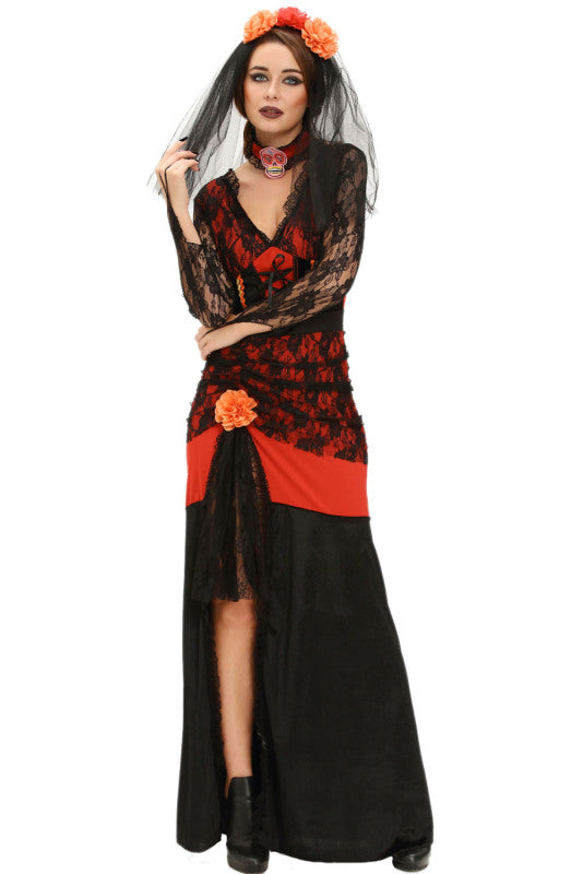 Day of The Dead Diva Halloween Costume