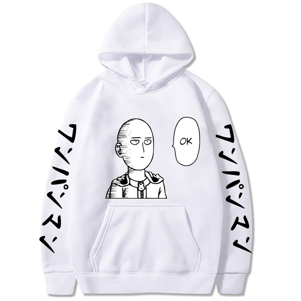 One Punch Man Soft Fitted Sweatshirt Hoodie