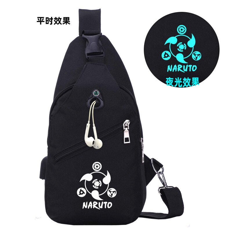 Naruto Unisex Chest Backpack