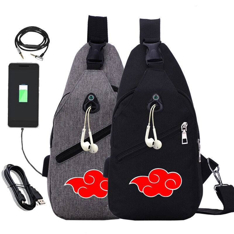 Naruto Unisex Chest Backpack