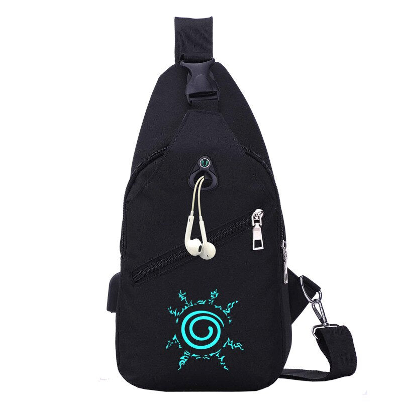 Naruto Unisex Chest Backpack