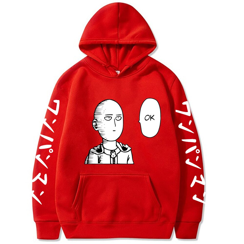 One Punch Man Soft Fitted Sweatshirt Hoodie