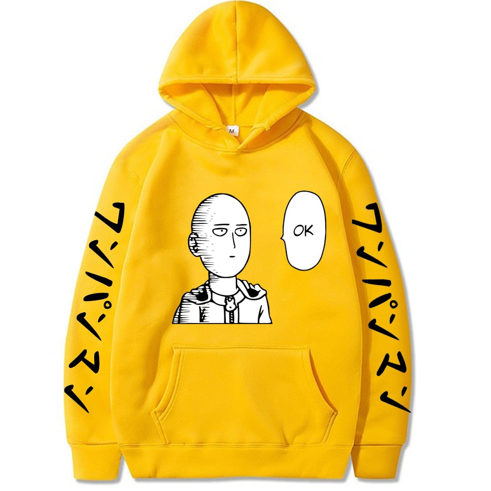 One Punch Man Soft Fitted Sweatshirt Hoodie