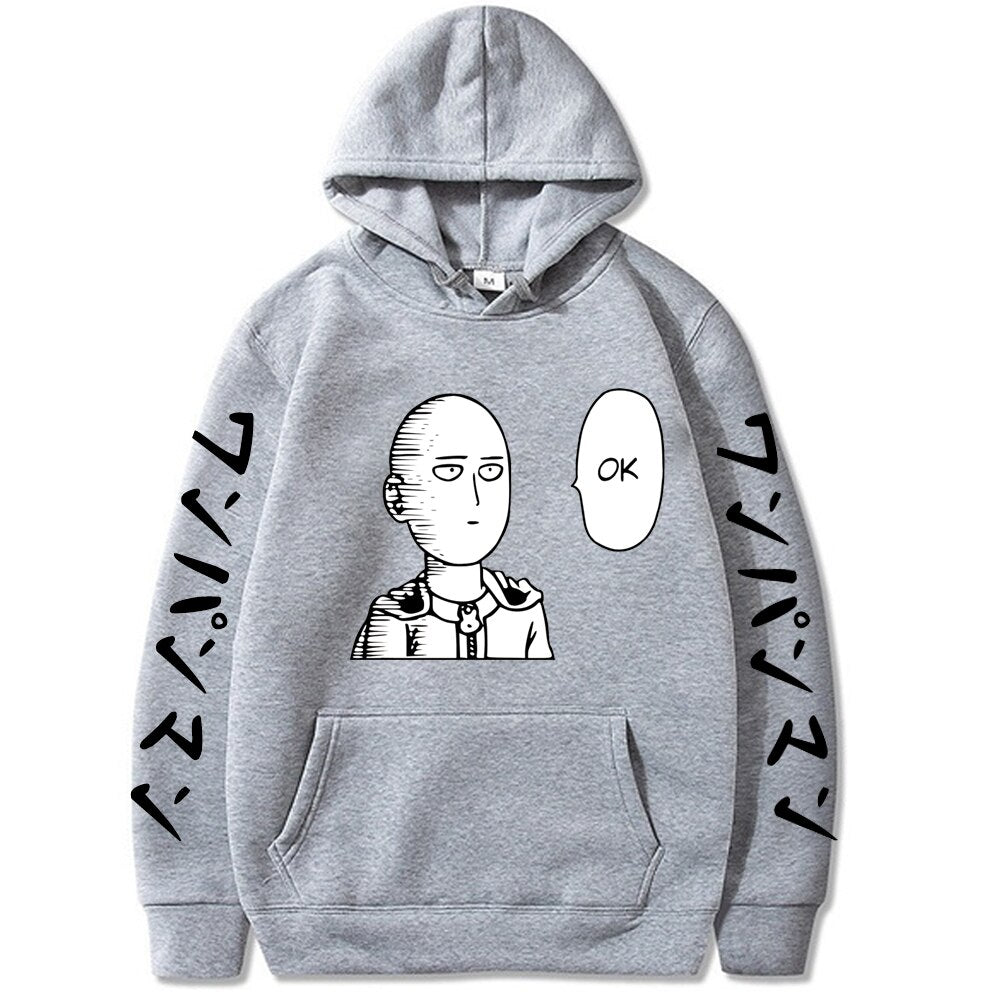 One Punch Man Soft Fitted Sweatshirt Hoodie