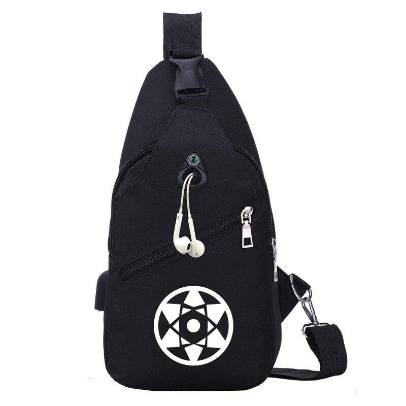 Naruto Unisex Chest Backpack