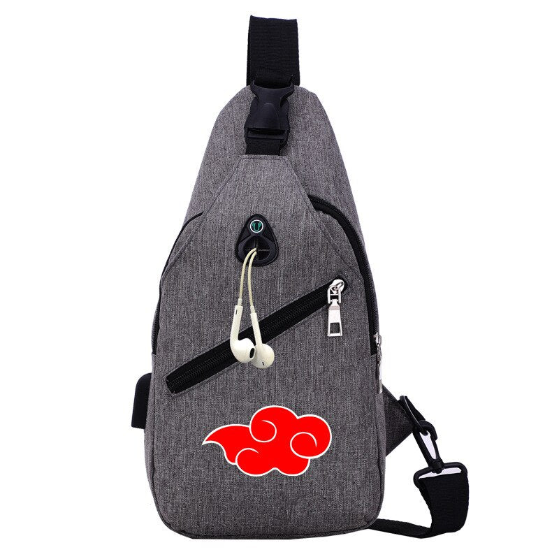 Naruto Unisex Chest Backpack