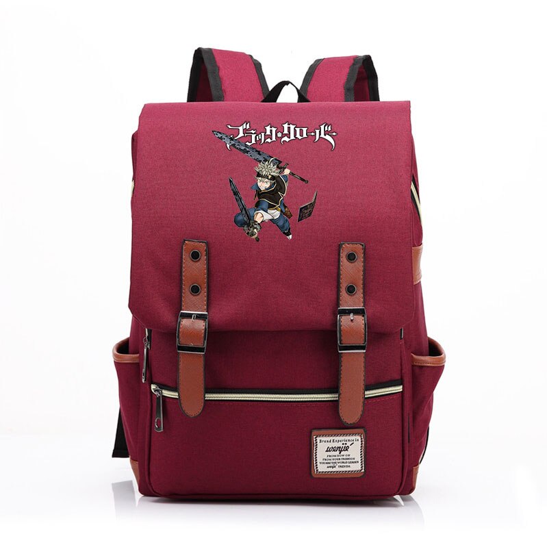 Black Clover laptop Backpack