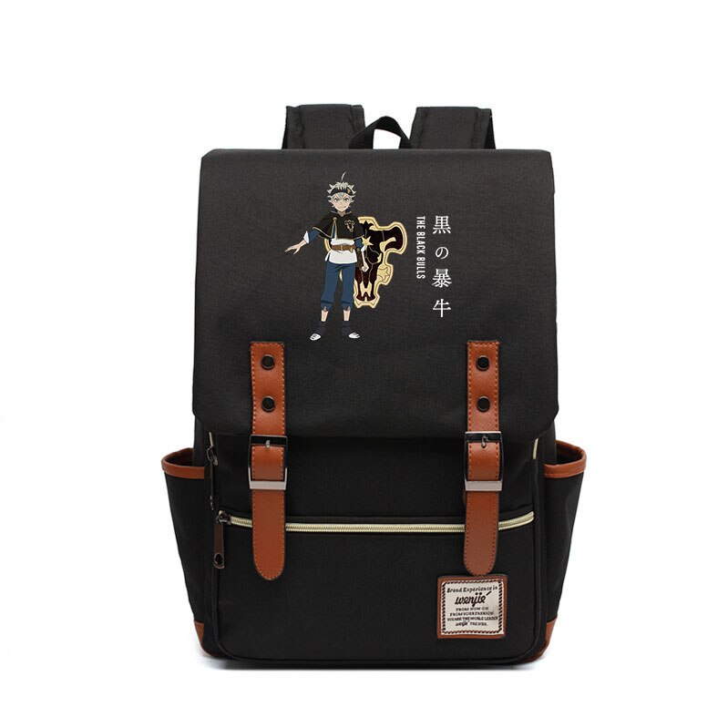 Black Clover laptop Backpack