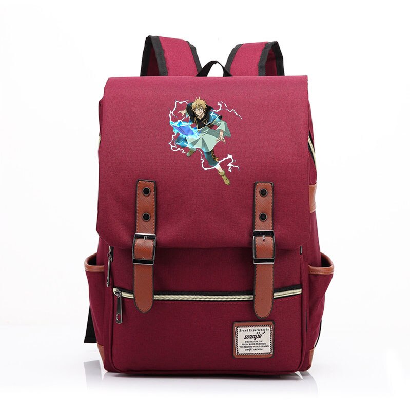 Black Clover laptop Backpack