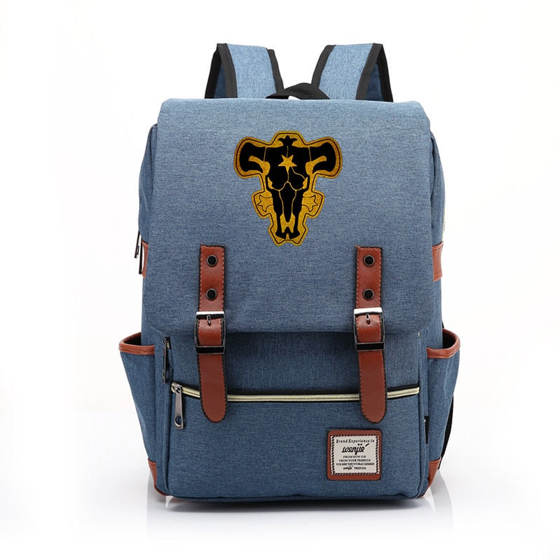 Black Clover laptop Backpack