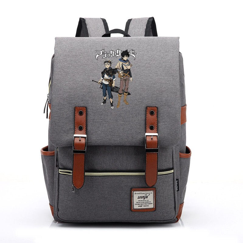 Black Clover laptop Backpack