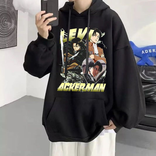 Attack on Titan Hoodie: Unisex Manga-Inspired Sweatshirt for Streetwear