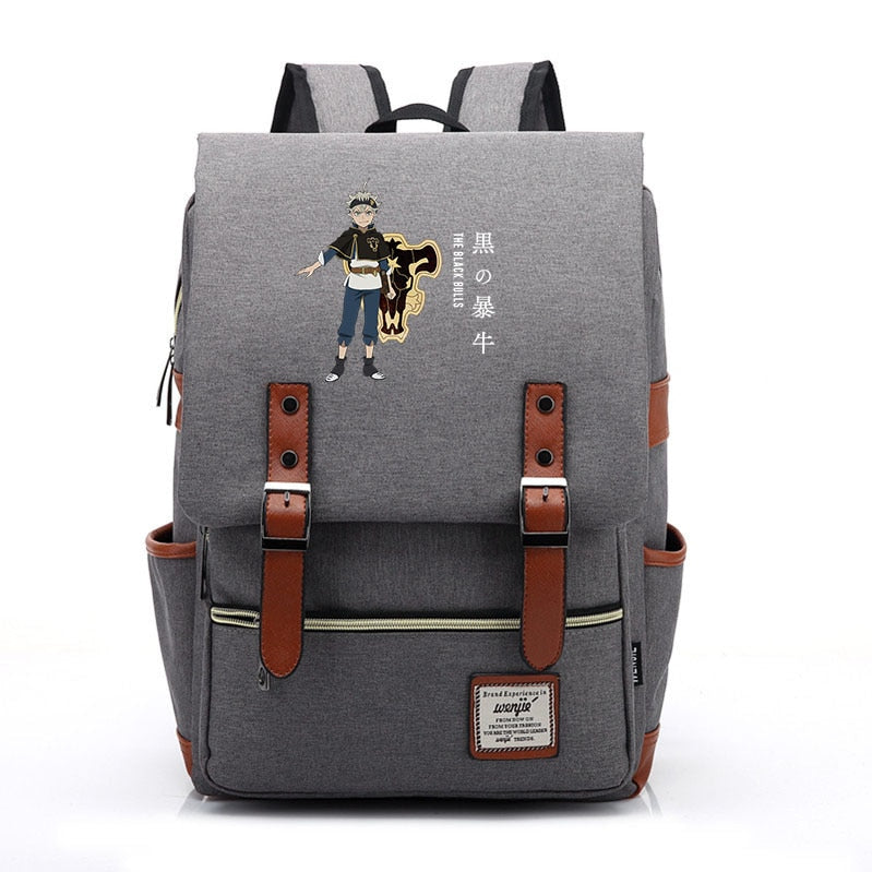 Black Clover laptop Backpack