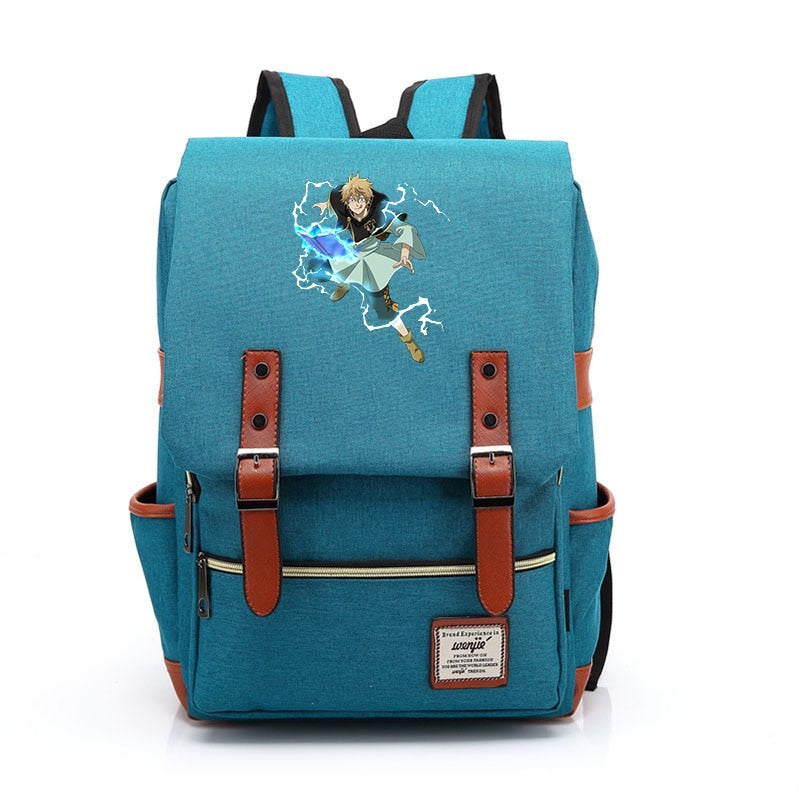 Black Clover laptop Backpack